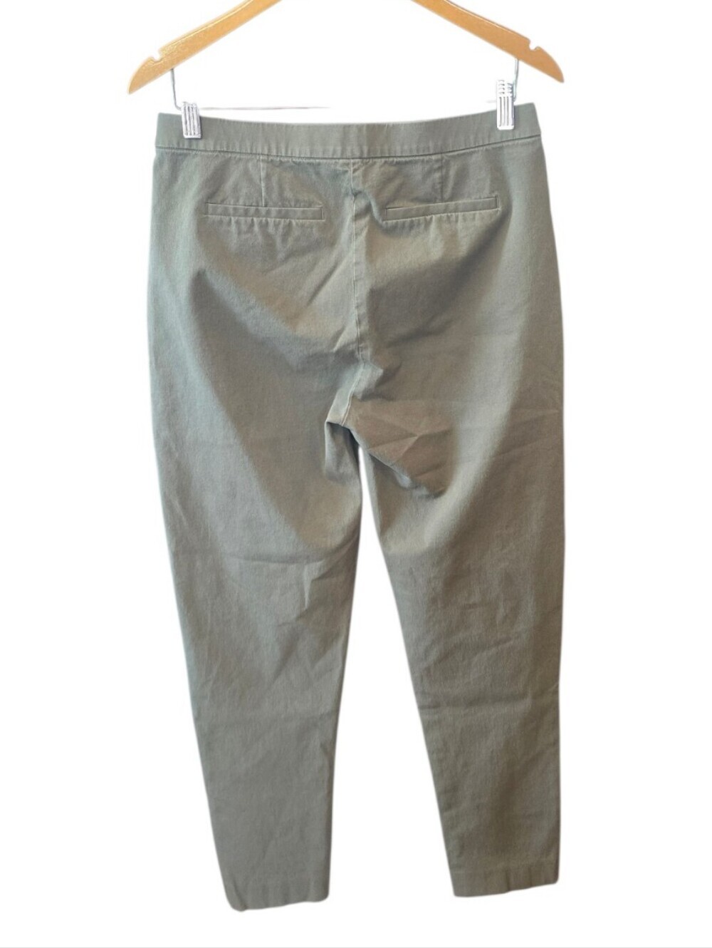Liverpool Light Olive Green Pull On Ankle Pants 4 - Picture 2 of 7